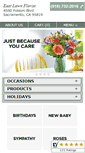 Mobile Screenshot of eastlawnflowers.com
